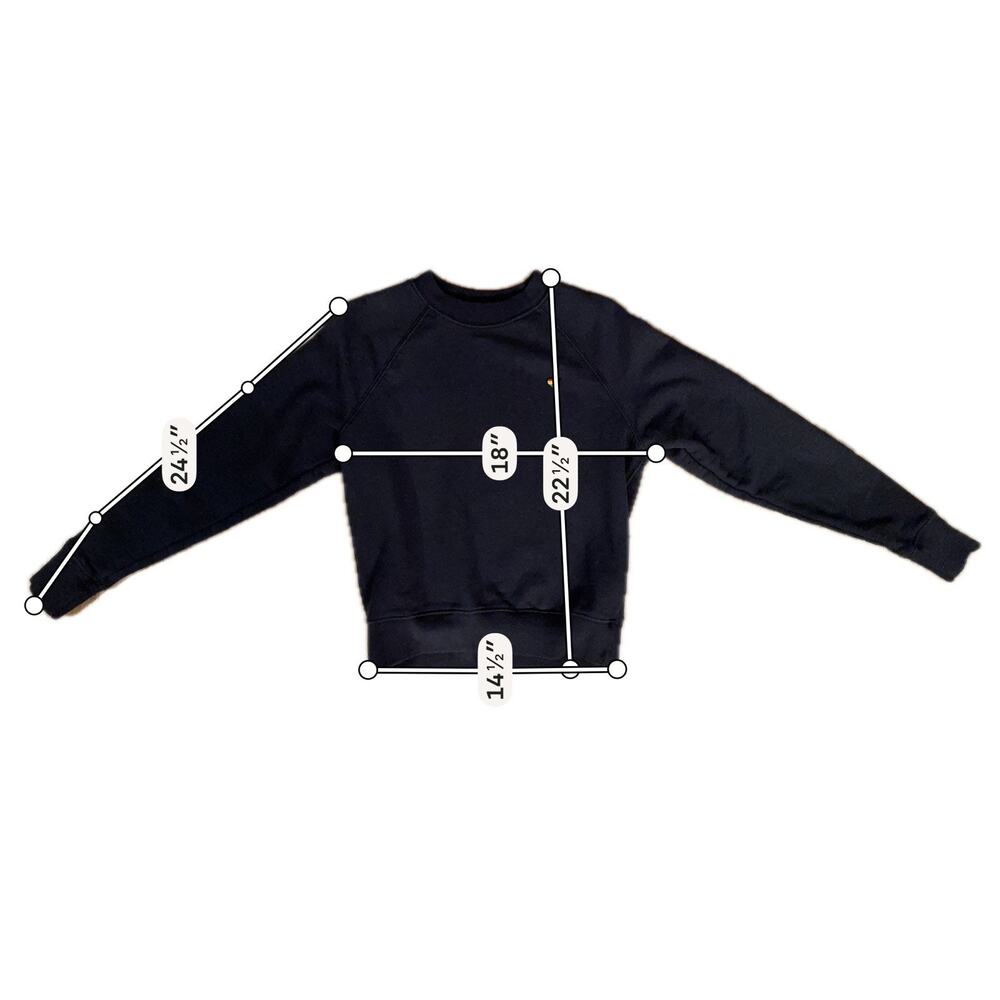 Spiritual Gangster Good Karma Navy Sweatshirt Sz XS Rainbow Heart Street Wear - Picture 4 of 7
